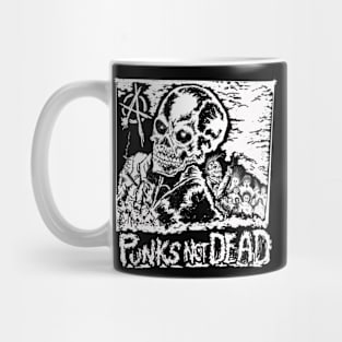 Punks Not Dead Mug